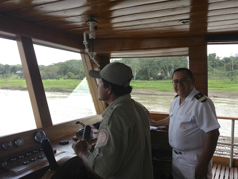 4 Days / 3 Nights On The Delfin I Luxury Amazon River Cruise 14 Delfin captain