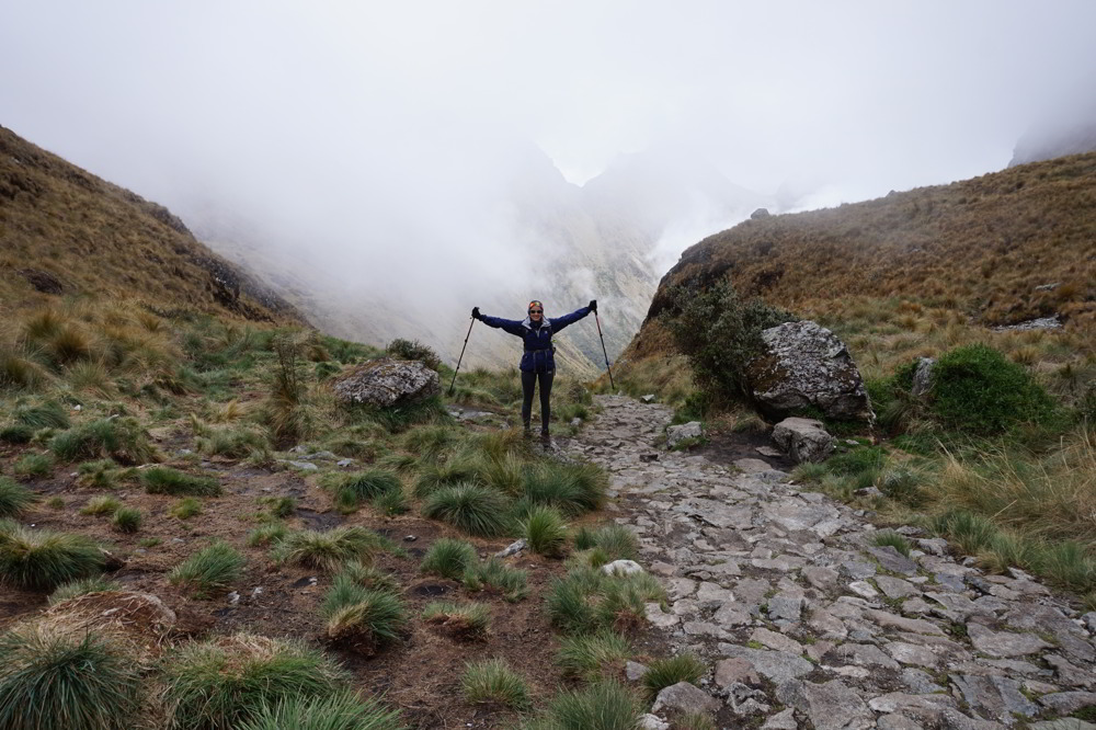 Inca Trail in Peru - Solitude along the trail