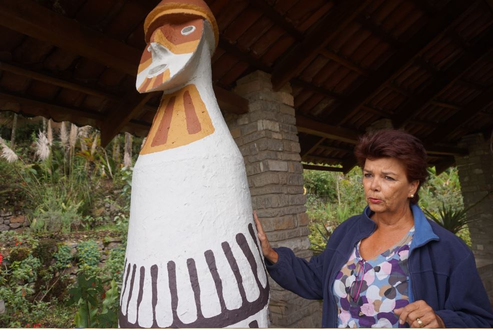Adriana, codirector of the Leymebamba Museum