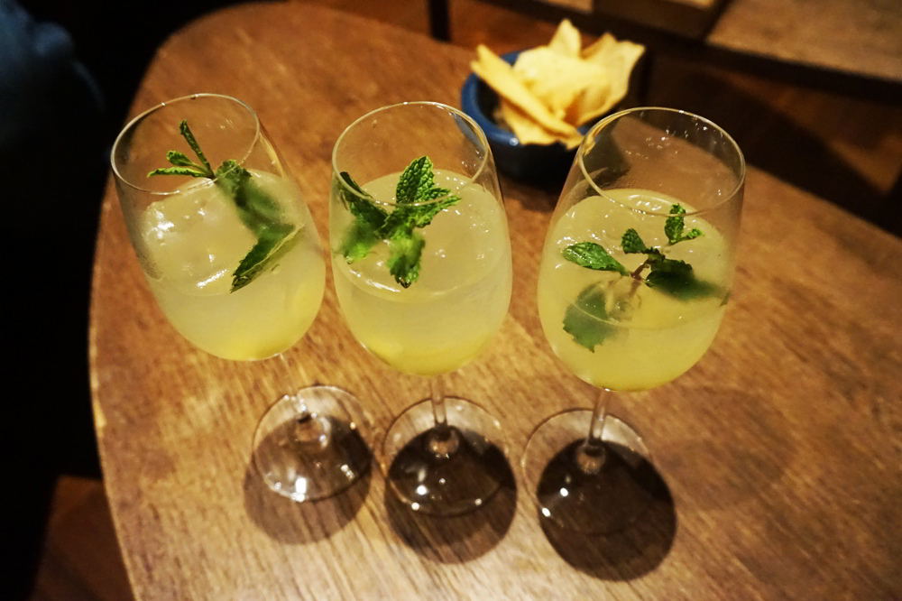 Welcome drink Pisco punch Malabar