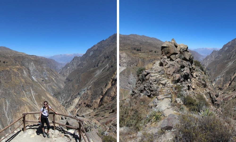 Hike in Colca Peru to Madrigal Chimpa Fortress 24