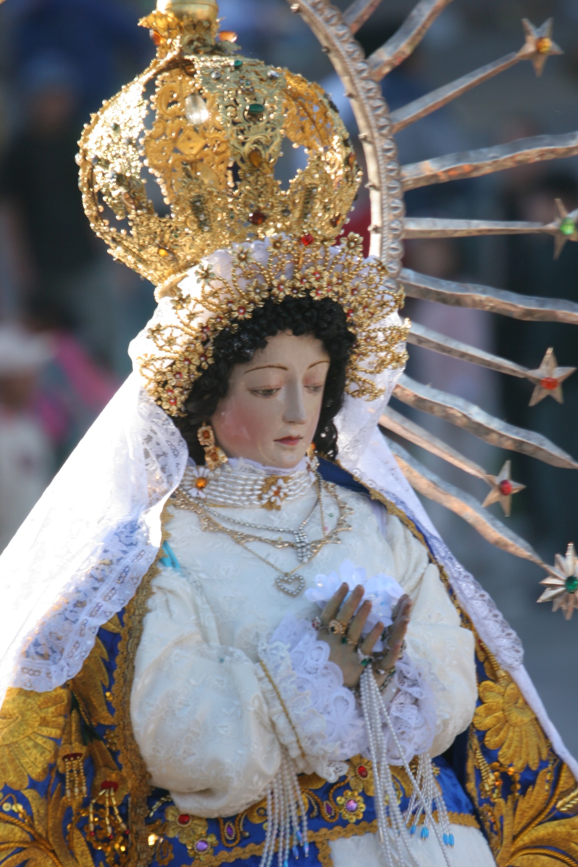 Virgin Mary Ayacucho Peru Festivities