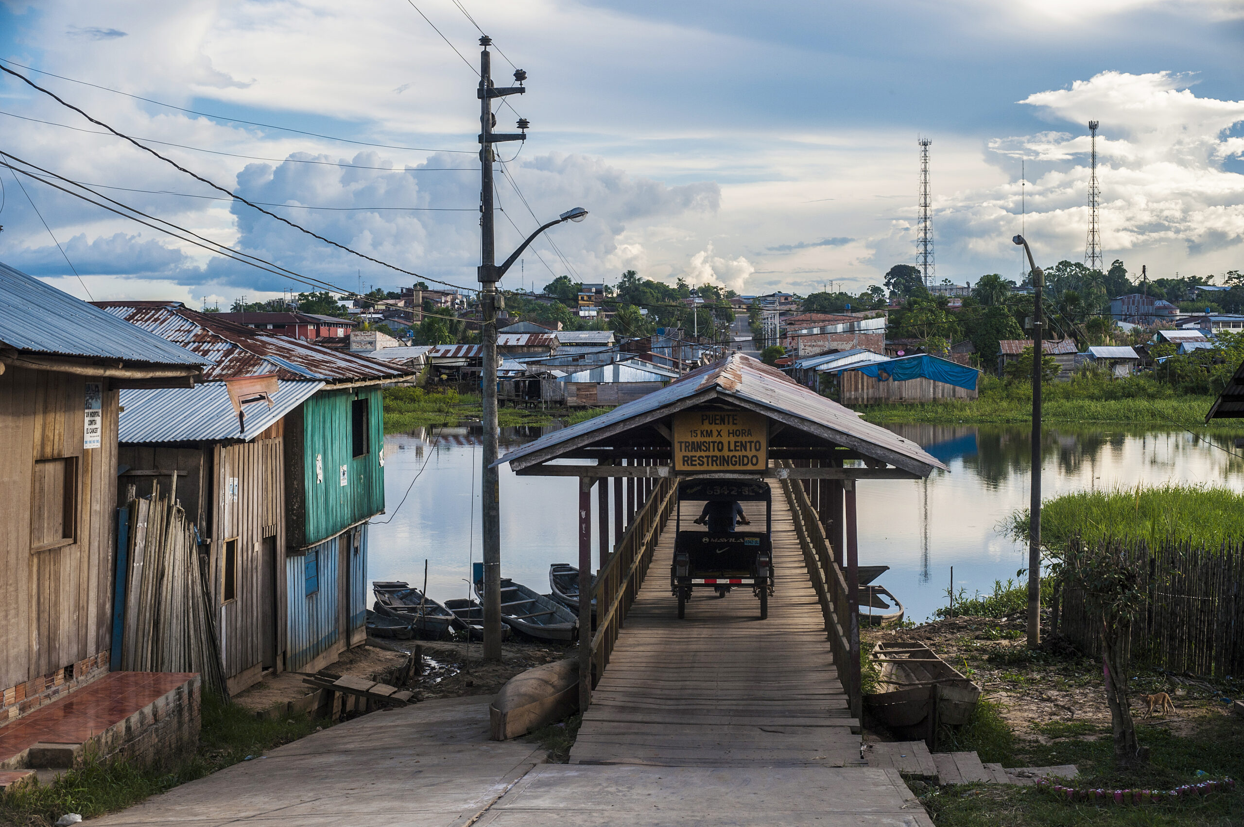 Nauta Town On Amazon River