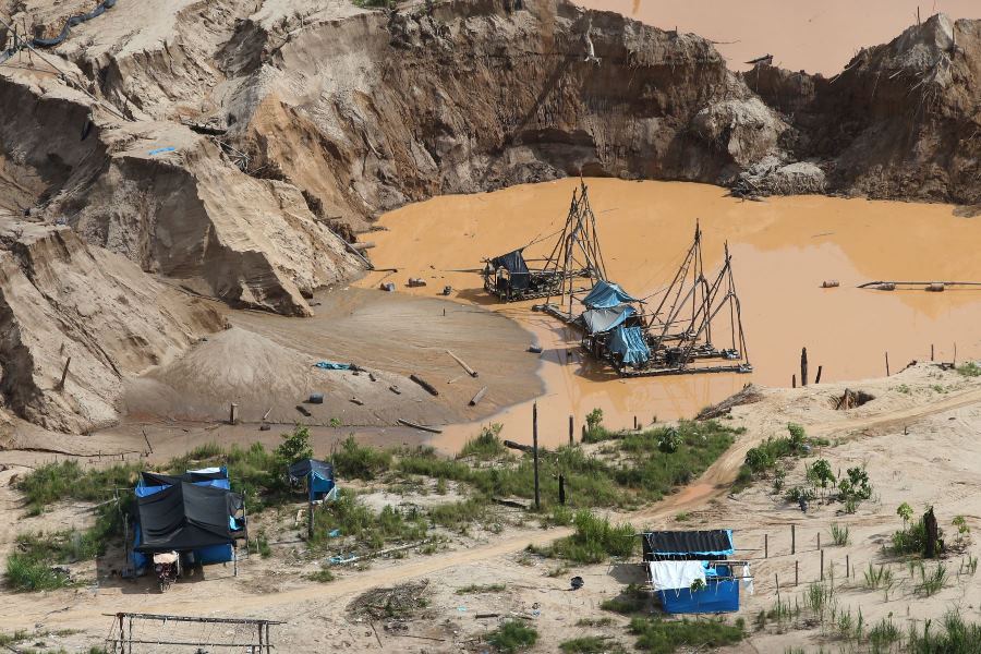 Illegal Mining In The Amazon