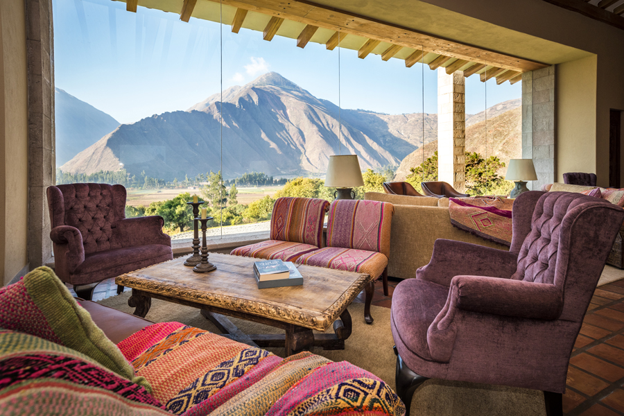 inkaterra hacienda urubamba lobby