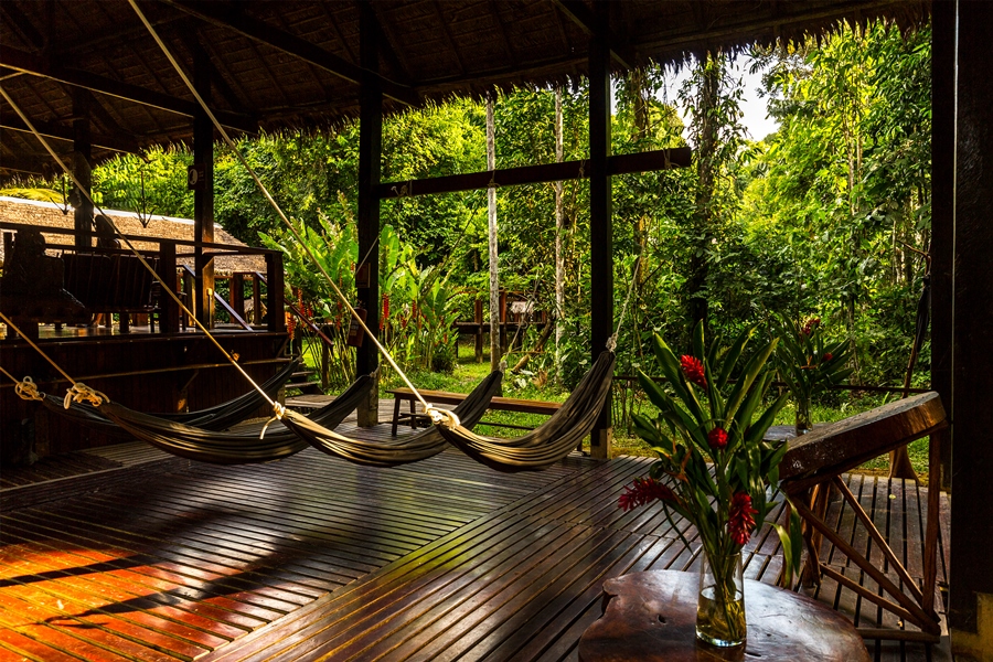 posada amazonas lobby