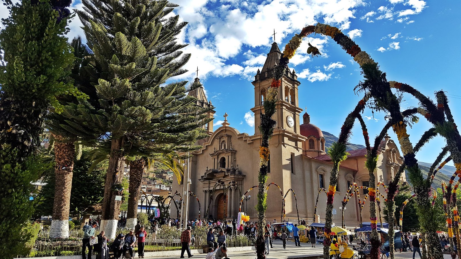 flower arches in tarma