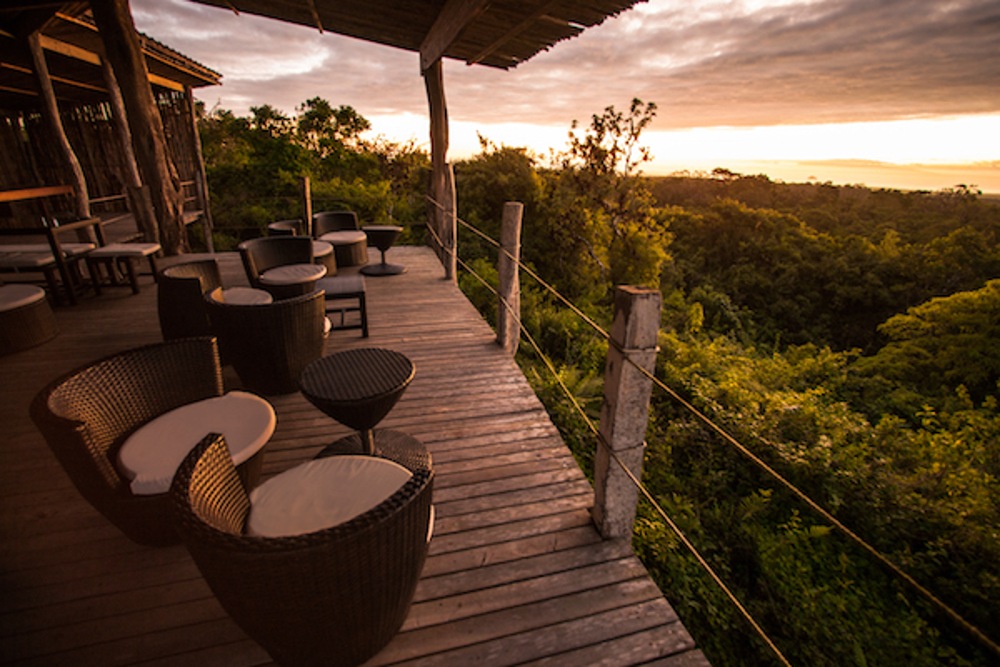 galapagos balcony facing vegetation
