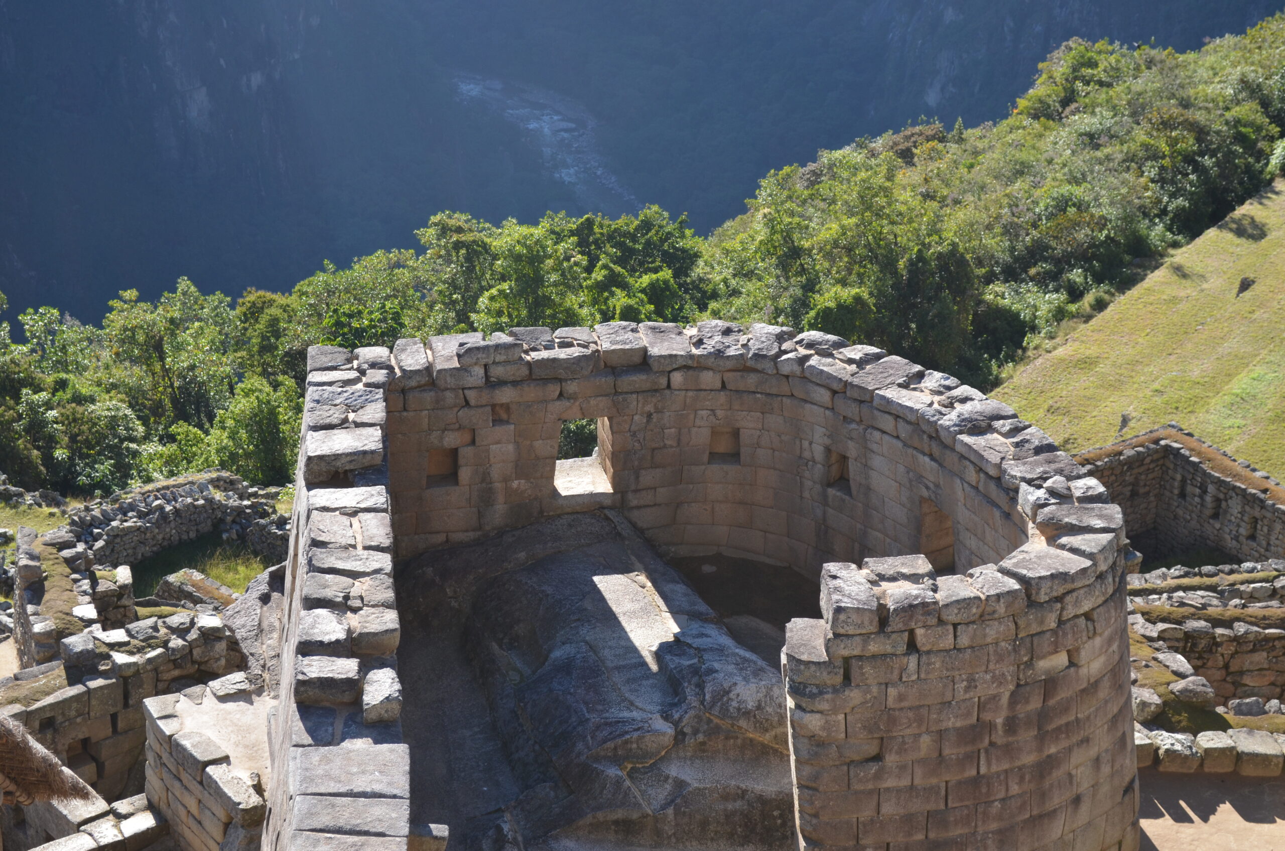 machu picchu el torreon ruins